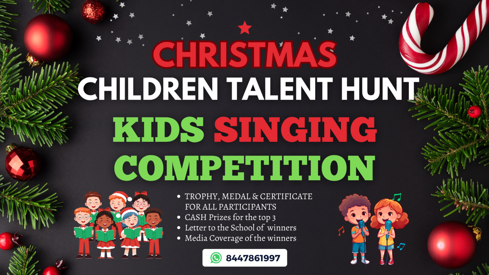 Christmas Talent Hunt – Kids Singing Competition 2024